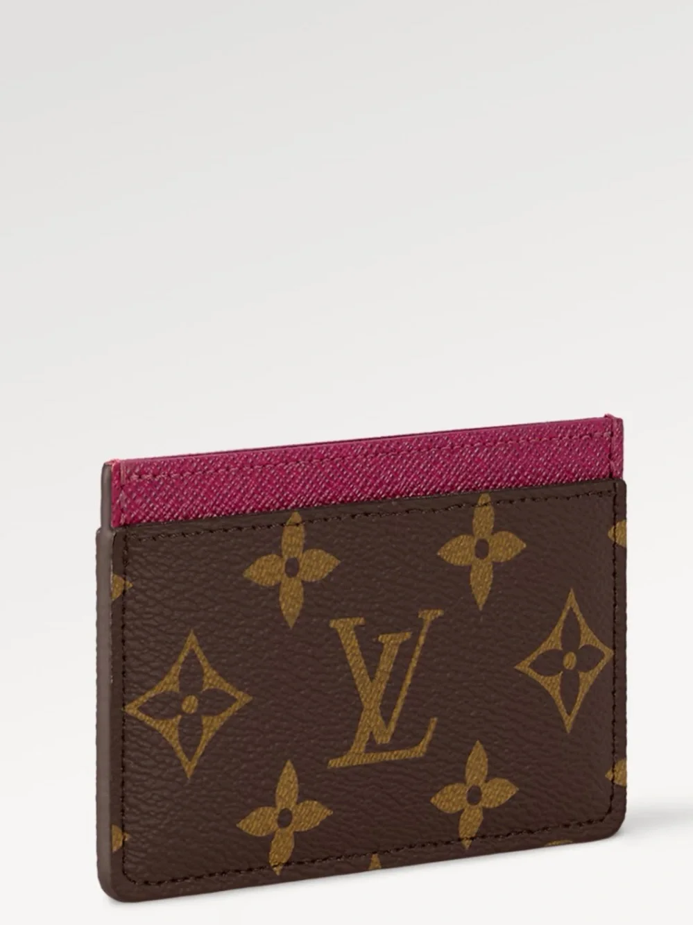 Louis Vuitton Monogram fuchsia card holder